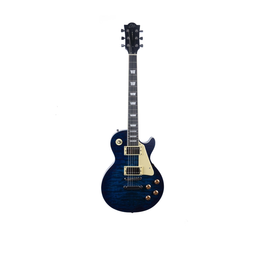 Eko Guitars - LS-300 Blue Quilted Ho