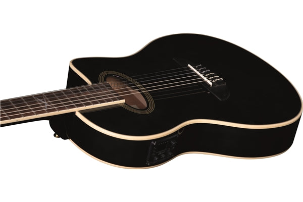 Eko Guitars - NXT Nylon N100ce See Through Black 06217330