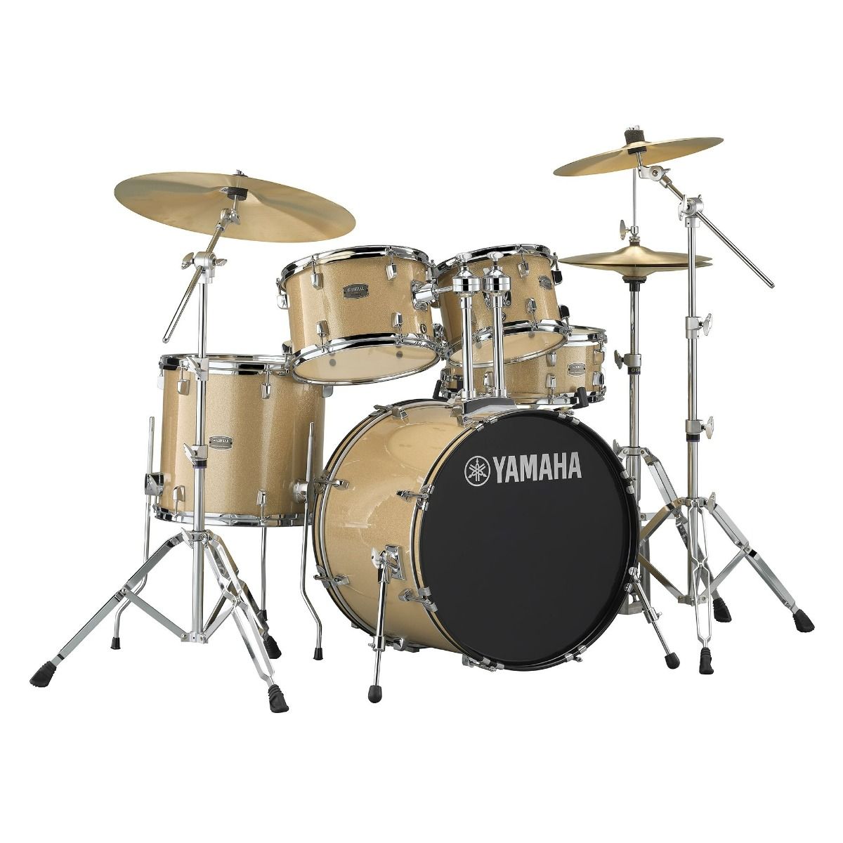 YAMAHA RYDEEN STANDARD BATTERIA ACUSTICA CASSA 22″ CON HARDWARE + PIATTI