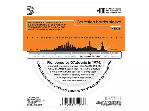 D'ADDARIO EJ15 Phosphor Bronze