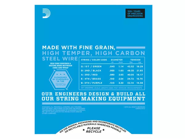 D'ADDARIO EXL170-5