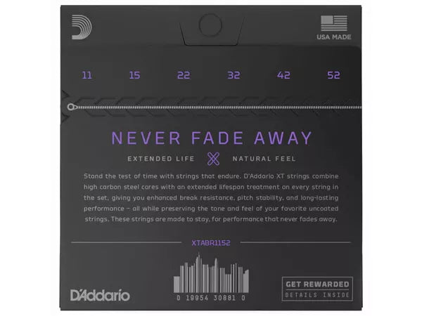 D'ADDARIO XTABR1152 Custom Light XT 80/20 Bronze