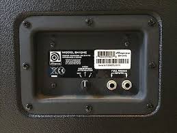 AMPEG B410HE Cassa 4X10 Per Basso