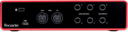 FOCUSRITE Scarlett 4i4 3rd Generazione