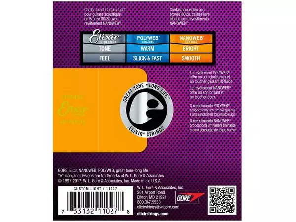 ELIXIR Nanoweb 11027 Custom Light Bronze