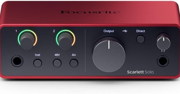 FOCUSRITE Scarlett Solo Studio 4th Generazione