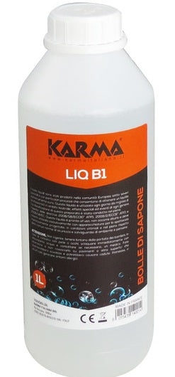 Karma LIQB1 Liquido per bolle di sapone 1L