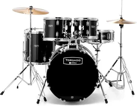 Mapex Tornado Studio Full 5 PEZZI Dark Black