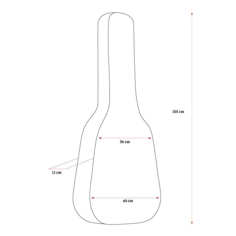 TOBAGO GB45C CUSTODIA PER CHITARRA CLASSICA