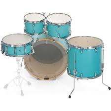 YAMAHA Batteria Acustica Stage Custom Birch Matte Surf Green JSBP2F5CLW6W - immagine 2