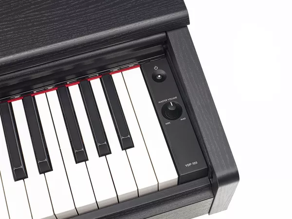 YAMAHA YDP-105 Black Pianoforte Digitale 88 Tasti Pesati - immagine 5