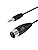 CERRXIAN Cavo MIDI DIN a 5 pin, 1.6 Ft 3.5 mm (1/8 in) TRS Stereo maschio a 5 pin Din maschio