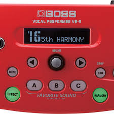 BOSS VE-5 ROSSO