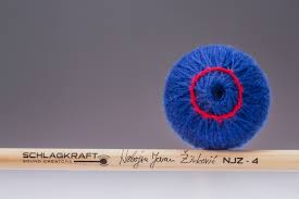 SchlagKraft Zivkovic NJZ-4R Marimba Mallets - medium, rattan