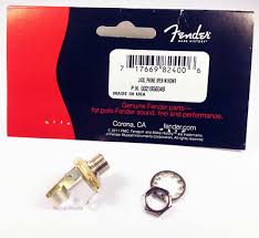 Nuovo Jack Femmina Fender - 0021956049 - Chrome - Chitarra & Ampli
