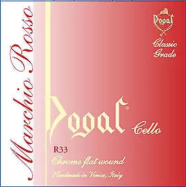 Dogal marchio rosso Muta Corde Violoncello R33