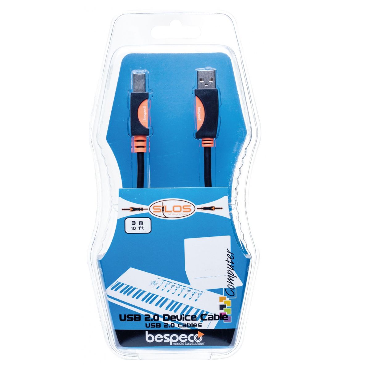 Bespeco – SLAB180 – USB Cable 1.8M - immagine 2