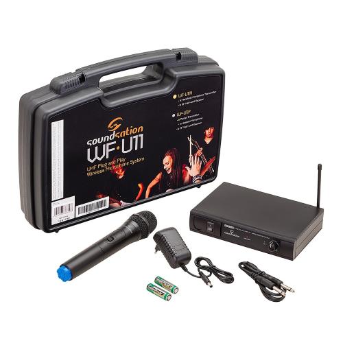 SOUNDSATION RADIOMICROFONO UHF PLUG&PLAY A MANO - immagine 2