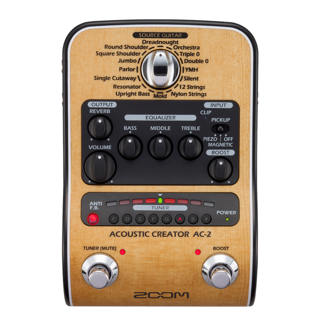 ZOOM AC-2 PER ACUSTICA