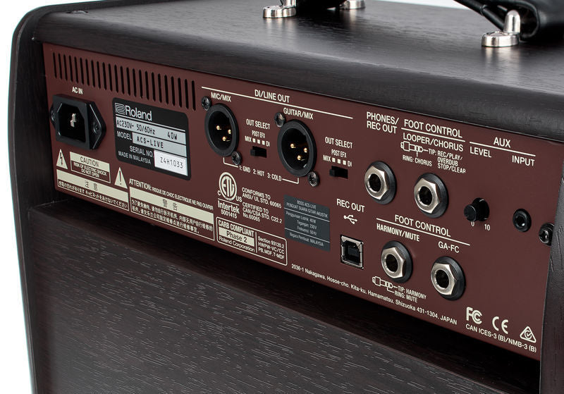 ROLAND ACS PRO AMPLIFICATORE PER CHITARRA ACUSTICA - immagine 5