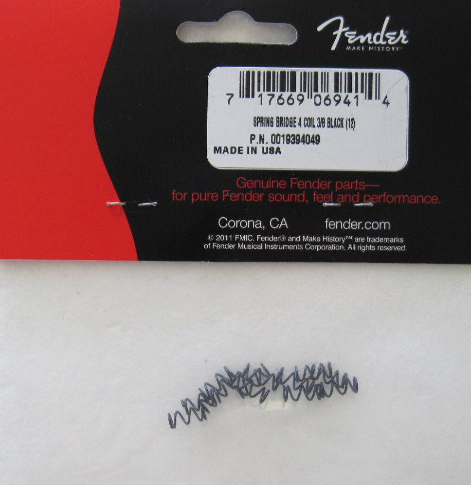 Fender Springs 3/8 Black 0019394049 - immagine 2