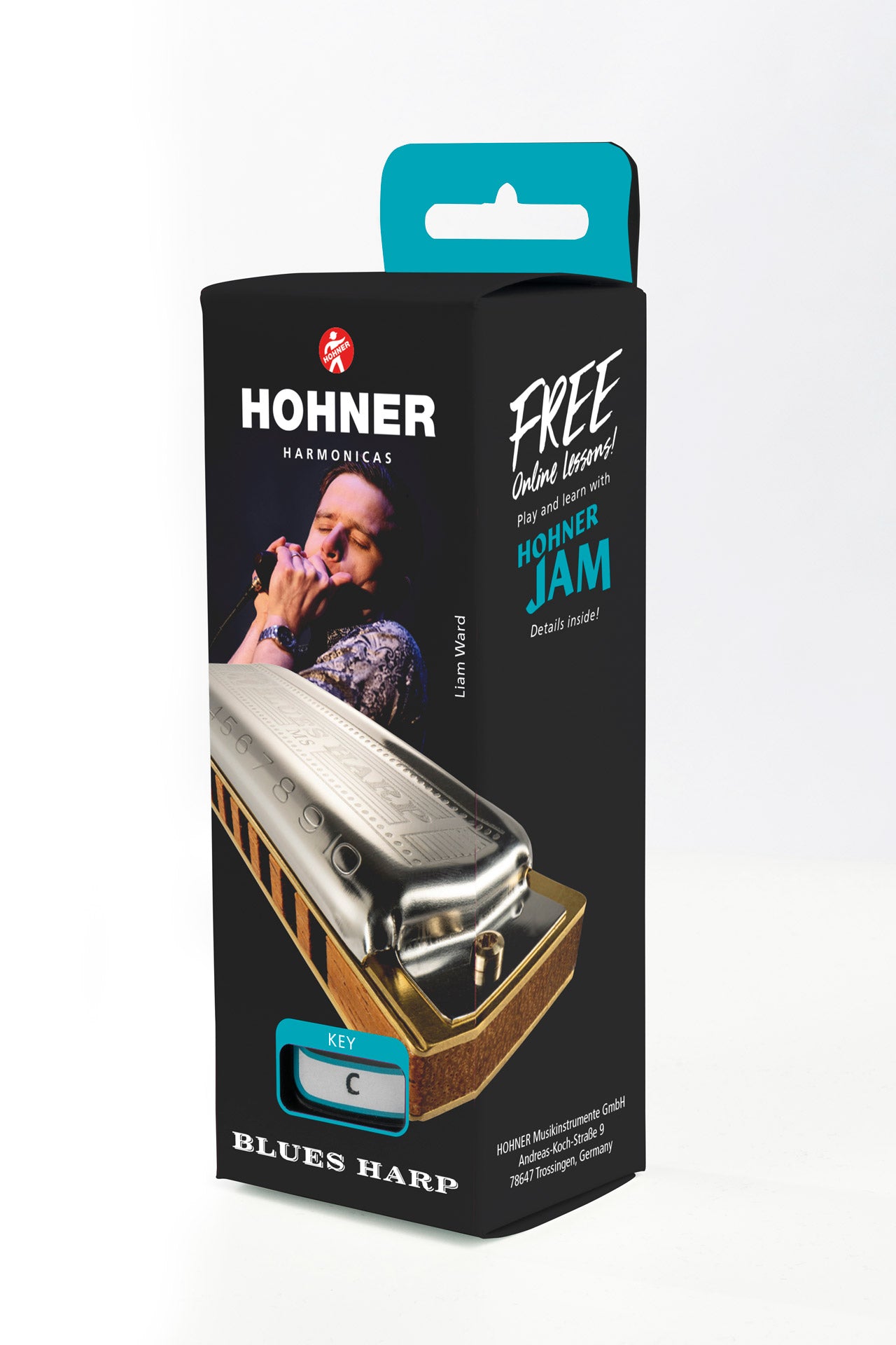 HOHNER BLUES HARP BIG BBLUES SOUND C - immagine 2