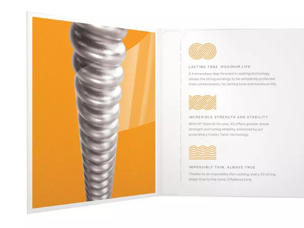 D'ADDARIO XSE1046 Coated Electric Strings Regular Light   4.9/5 - 5 Recensioni clienti | Vota o recensisci questo articolo - immagine 4