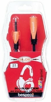 BESPECO SLFJJM500 Cavo prolunga 5 MT- jack stereo Ø 3,5 mm - presa jack stereo Ø 3,5 mm - immagine 2