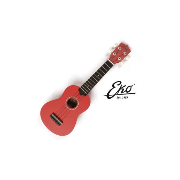 EKO Ukulele Soprano Rosso - immagine 2