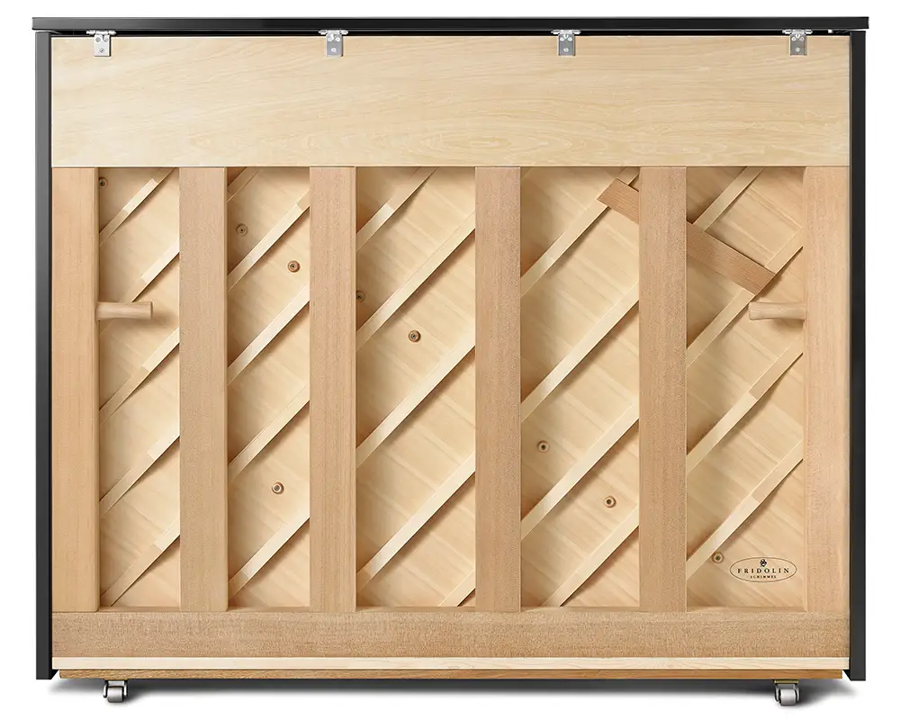 Schimmel Fridolin  Pianoforte verticale  F130 Tradition  nero lucido - immagine 2