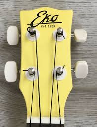 EKO Ukulele Soprano Giallo - immagine 5