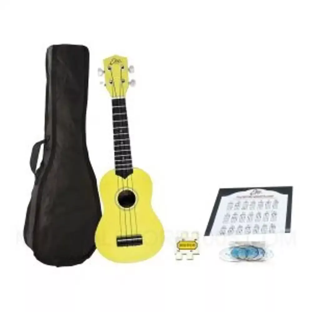 EKO Ukulele Soprano Giallo - immagine 3