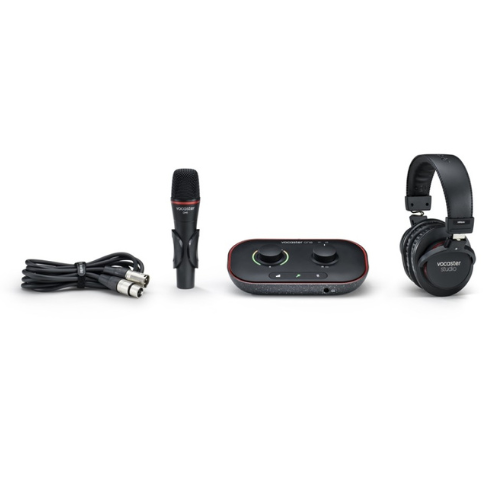 FOCUSRITE VOCASTER ONE BUNDLE CON INTERFACCIA AUDIO USB-C 1 IN / 2 OUT, MICROFONO, CUFFIA, CAVO XLR - immagine 3