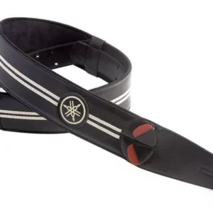 YAMAHA RightOn! Race Strap Black/Ivory Tracolla Per Chitarra E Basso
