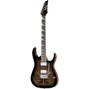 IBANEZ GRG220PA1 BKB Chitarra Elettrica Transparent Brown Black Burst