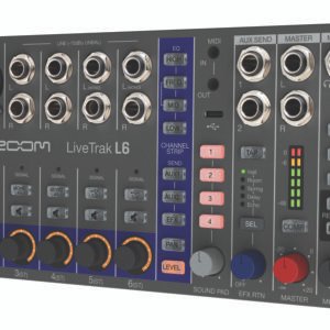 ZOOM L6 Mixer Digitale 6 Canali 32 Bit Floating Point 9543278909005