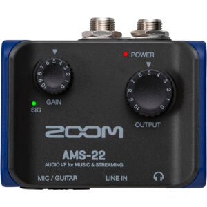 ZOOM AMS 22 Interfaccia Audio Per Registrazione E Streaming 9545294M13001