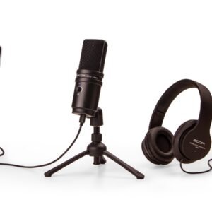 ZOOM ZUM 2PMP Kit Podcast USB Con Microfono USB Cavo Cuffie Treppiede 9547518570003