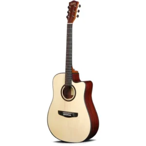 ALYSEE Chitarra Acustica A120CE-N  Dreadnought Cutaway Elettrificata